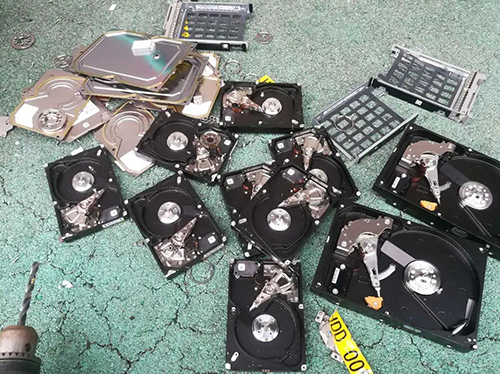 硬盘等专业销毁